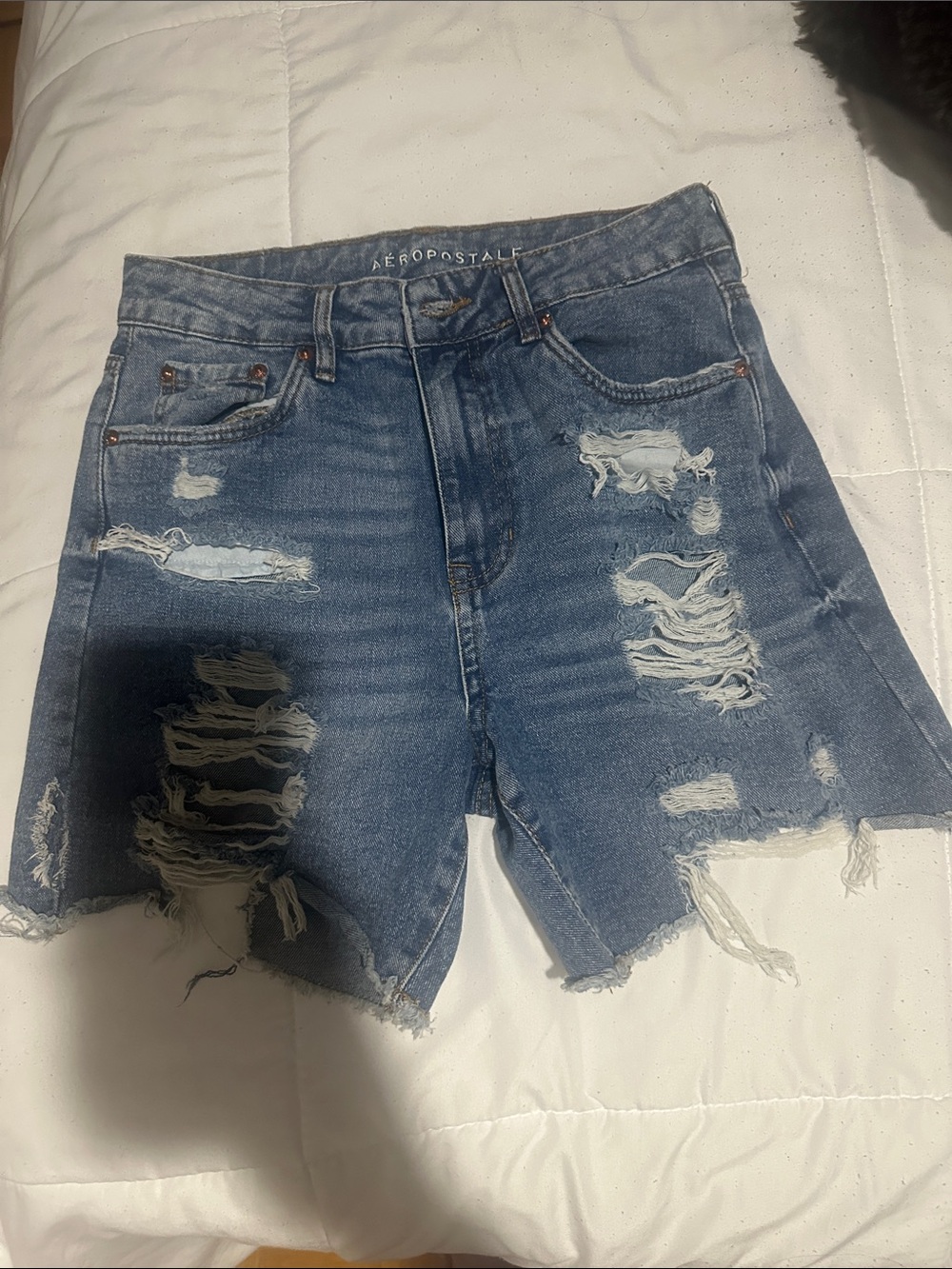 Aeropostale 90s Baggy Denim Shorts